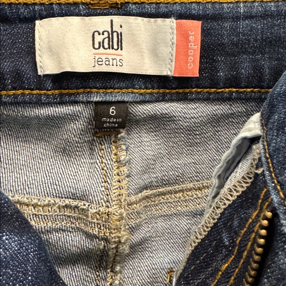 CAbi Cooper Jean Size 6 - Fall 2025 season “baby barrel” NWOT - Picture 5 of 7